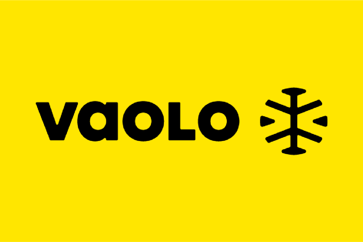 Logo de la startup Vaolo sur fond jaune