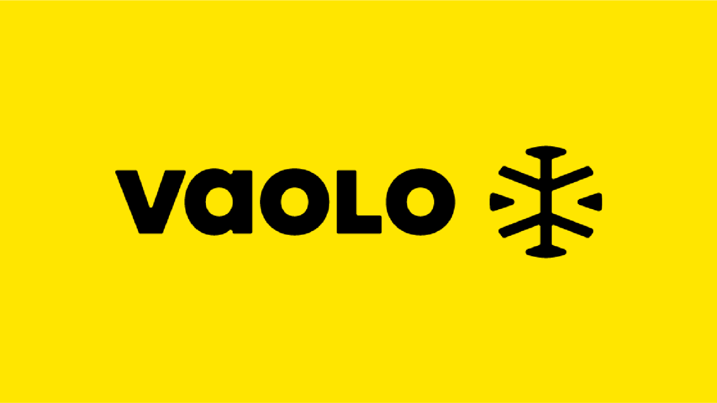 Logo de la startup Vaolo sur fond jaune